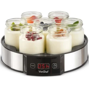 VonShef 7 Jars Digital Yoghurt Maker