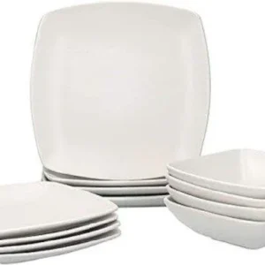 Creative Tops Raven 12 Piece Dinner Set White