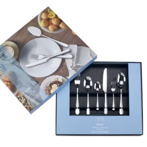 'Oasis' Stainless Steel 42 Piece 8 Person Gift Boxed Cutlery Set