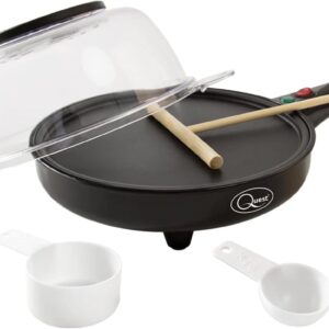 Quest 34400 2-in-1 Popcorn & French Crêpe Pancake Maker